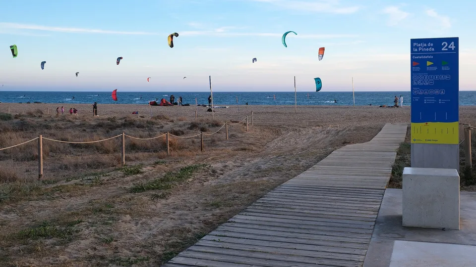 Castelldefels, photo of the place