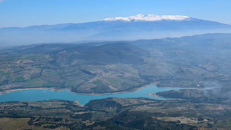 Lake Viñuela, photo of the place