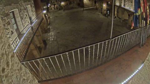 Albarracín: “Plaza Mayor from the town hall” camera