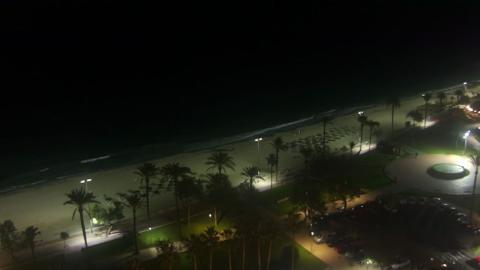 Cala Millor and Cala Bona: “The beach looking south to Punta de n'Amer” camera