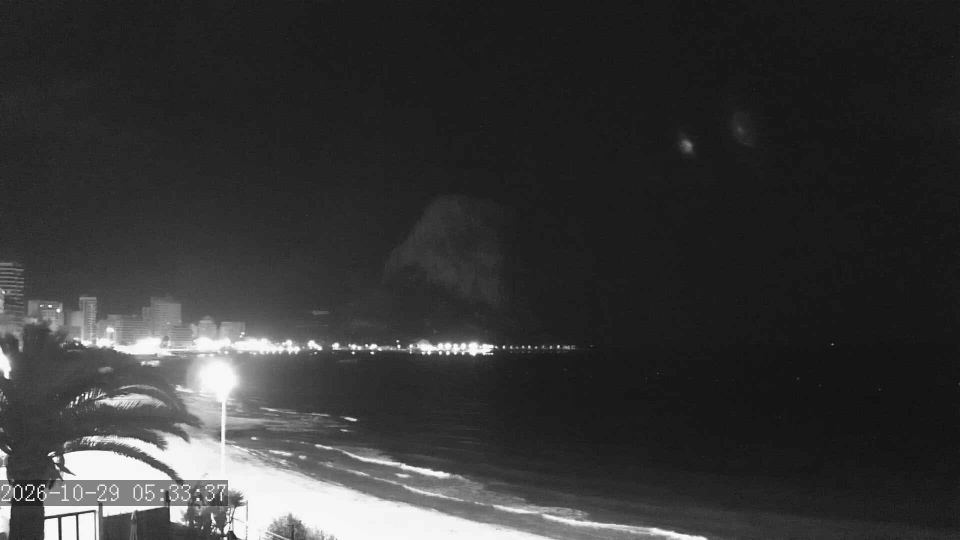 Calpe (Calp): “Arenal-Bol from the hotel” camera