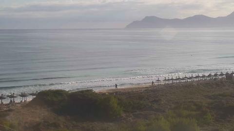 Can Picafort: latest image from the webcam