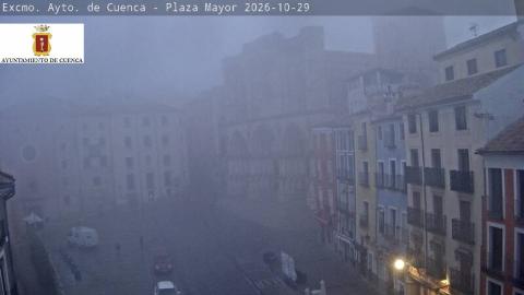 Cuenca: “Plaza Mayor and the cathedral” camera