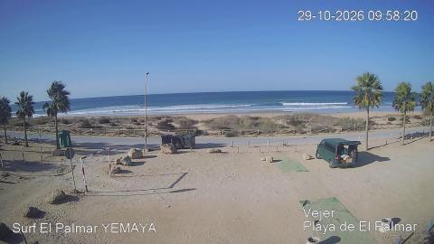 El Palmar (Vejer): “El Palmar beach road” camera