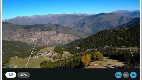 Espot Esquí: “Over the valley, 2,300 m” camera