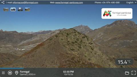 Formigal-Panticosa: “Garmet, over the Tena Valley” camera