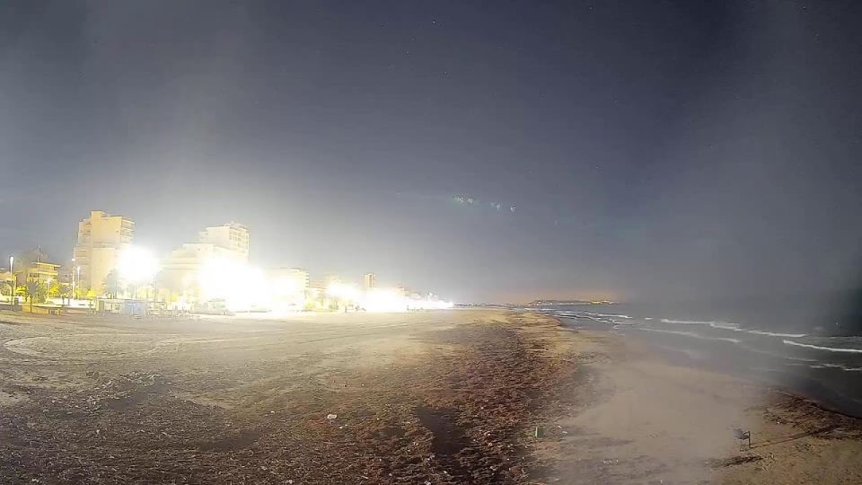 Gandia: “Platja Nord from the promenade” camera