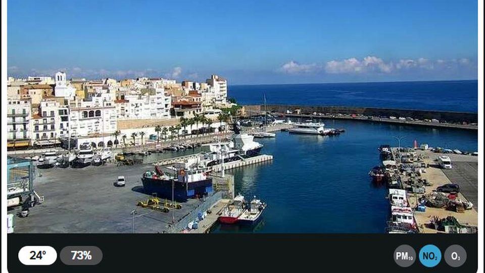 L'Ametlla de Mar: “Harbour and town” camera