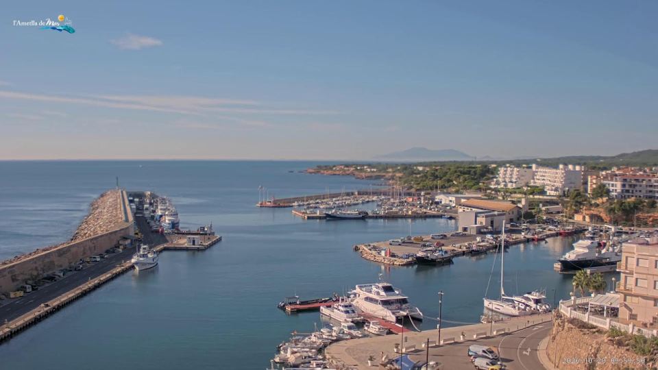 L'Ametlla de Mar: “Fishing harbour” camera