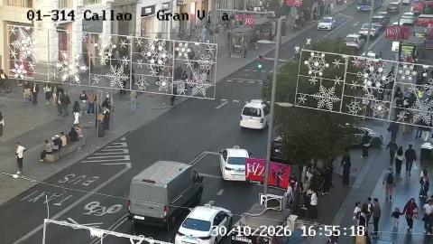 Gran Vía: “Gran Vía at Callao” camera