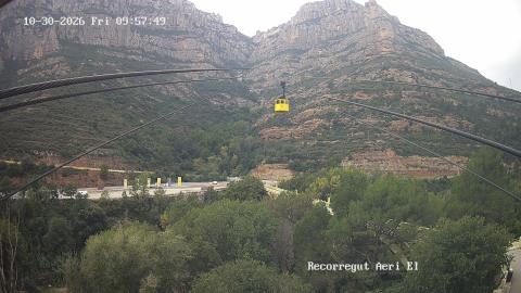 Montserrat: “Aeri cable car” camera