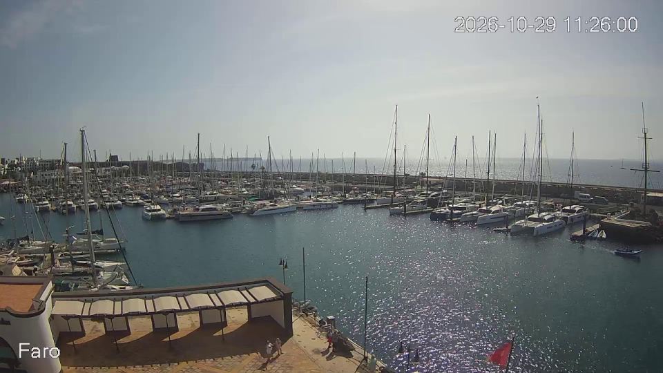 Playa Blanca: “Marina basin” camera