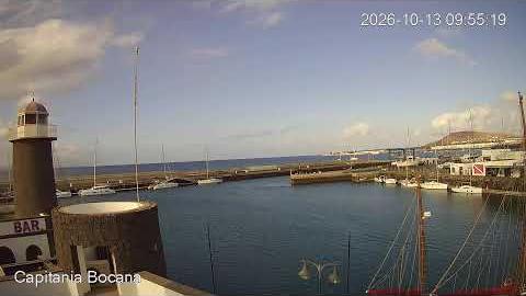 Playa Blanca: “Harbour mouth” camera