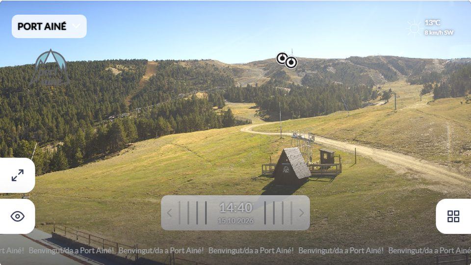 Port Ainé: “Clots 360°, 2,100 m” camera