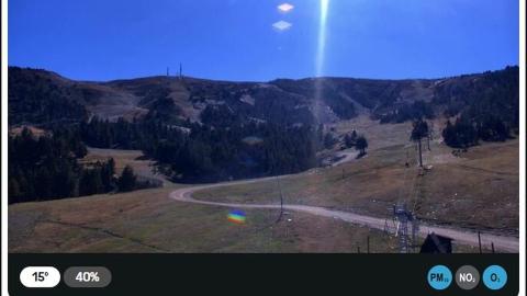 Port Ainé: “Upper slopes, 2,100 m” camera