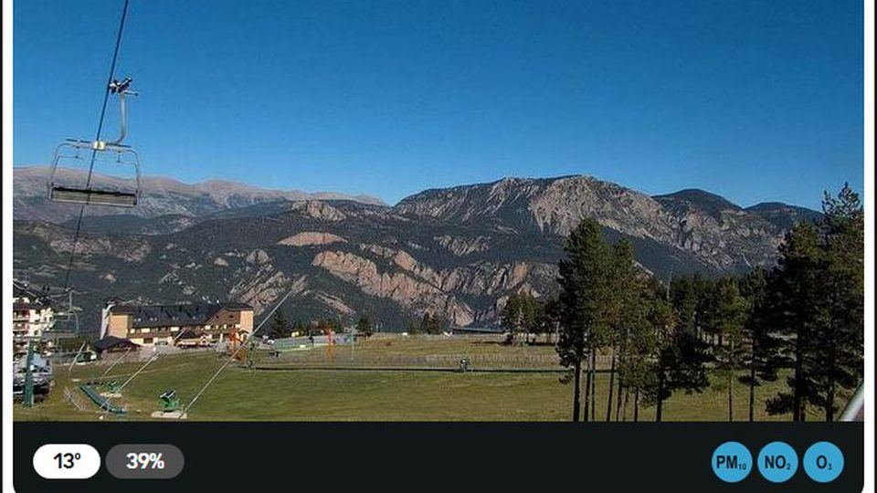 Port del Comte: “Base area, 1,800 m” camera
