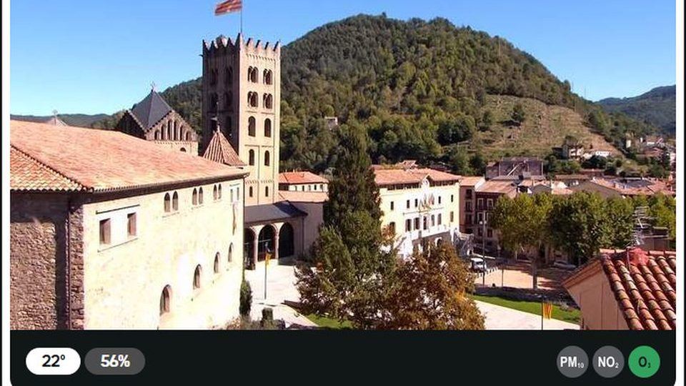 Ripoll: “Monastery bell tower” camera