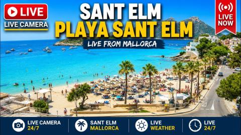 Sant Elm: “Sant Elm beach and Sa Dragonera” camera