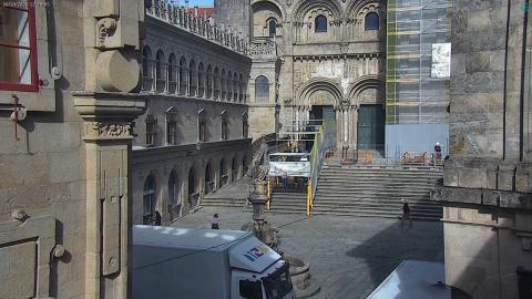 Santiago de Compostela: “Praza das Praterías” camera