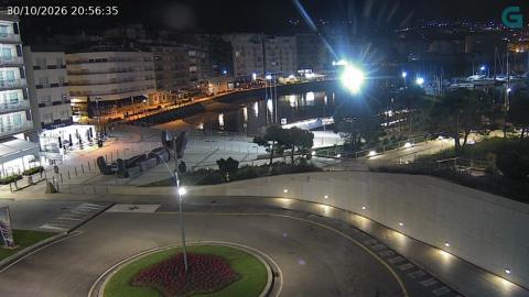 Sanxenxo: “Silgar beach and marina” camera