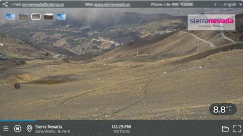 Sierra Nevada: “Veleta zone, 3,029 m” camera