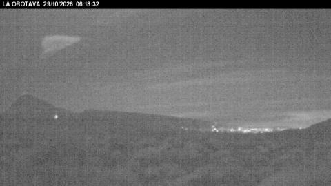 Mount Teide: “The Orotava valley from Izaña” camera