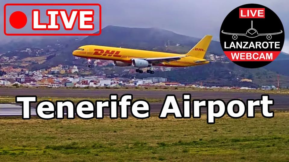 Tenerife North Airport: “The runway at Los Rodeos” camera