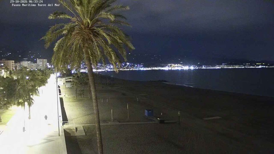 Torre del Mar: “Promenade and beach” camera