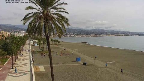 Torre del Mar: “Promenade and beach” camera