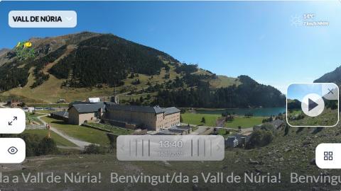 Vall de Núria: “360° panorama: Mirador de la Canal” camera