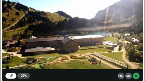 Vall de Núria: “The sanctuary from above” camera