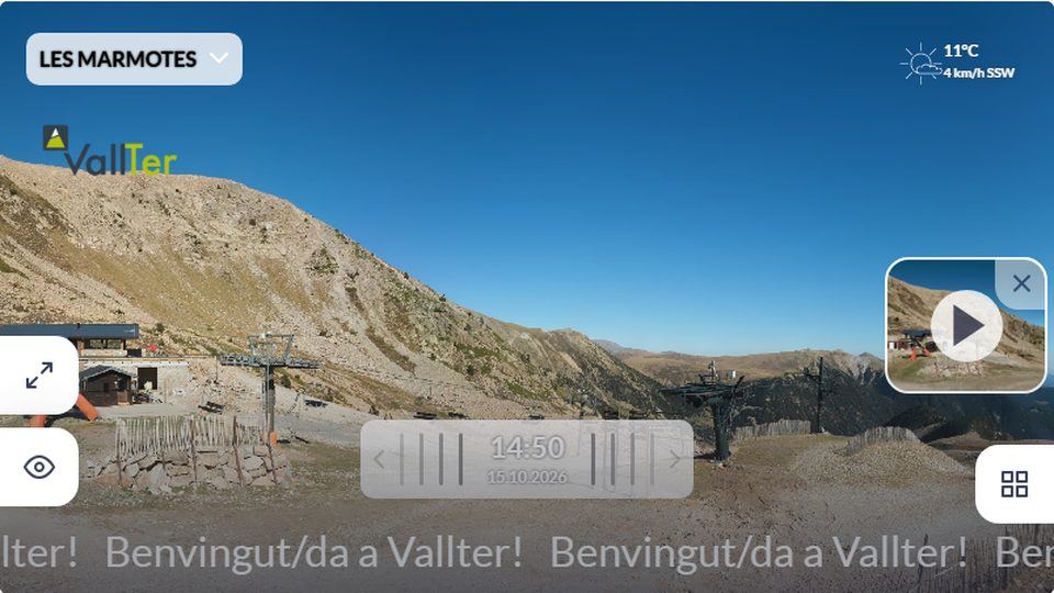 Vallter 2000: “Marmotes 360°, 2,535 m” camera